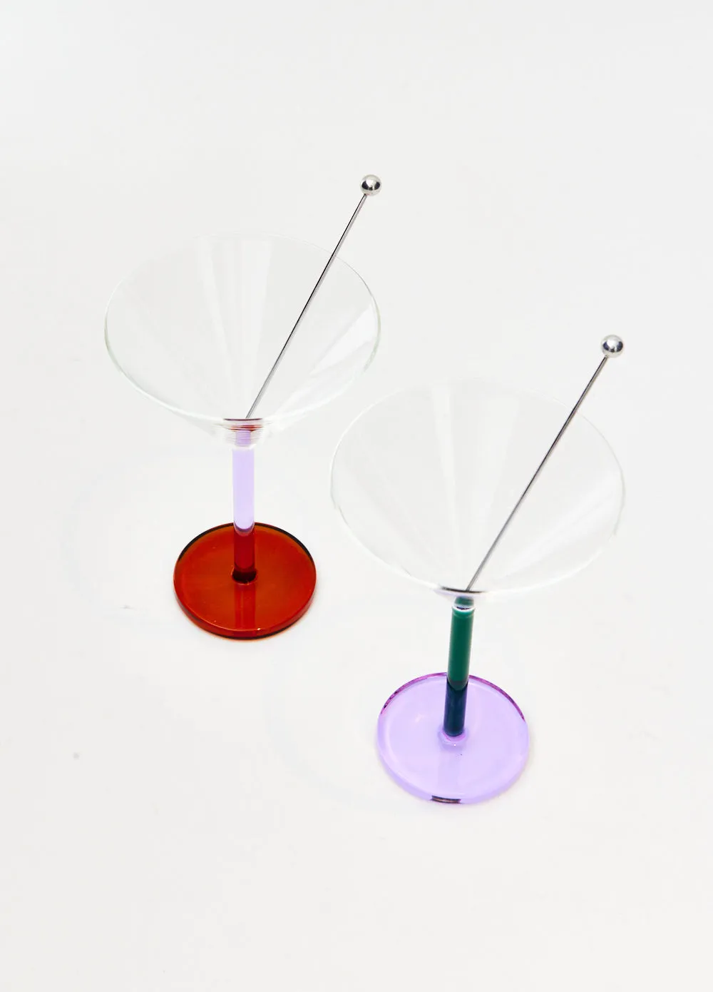 Piano Cocktail Glasses