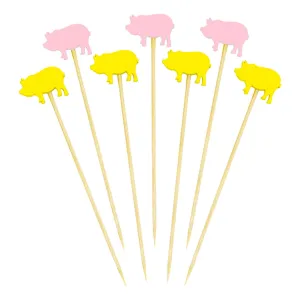 Pig Fancy Cocktail Appetizers Party Picks