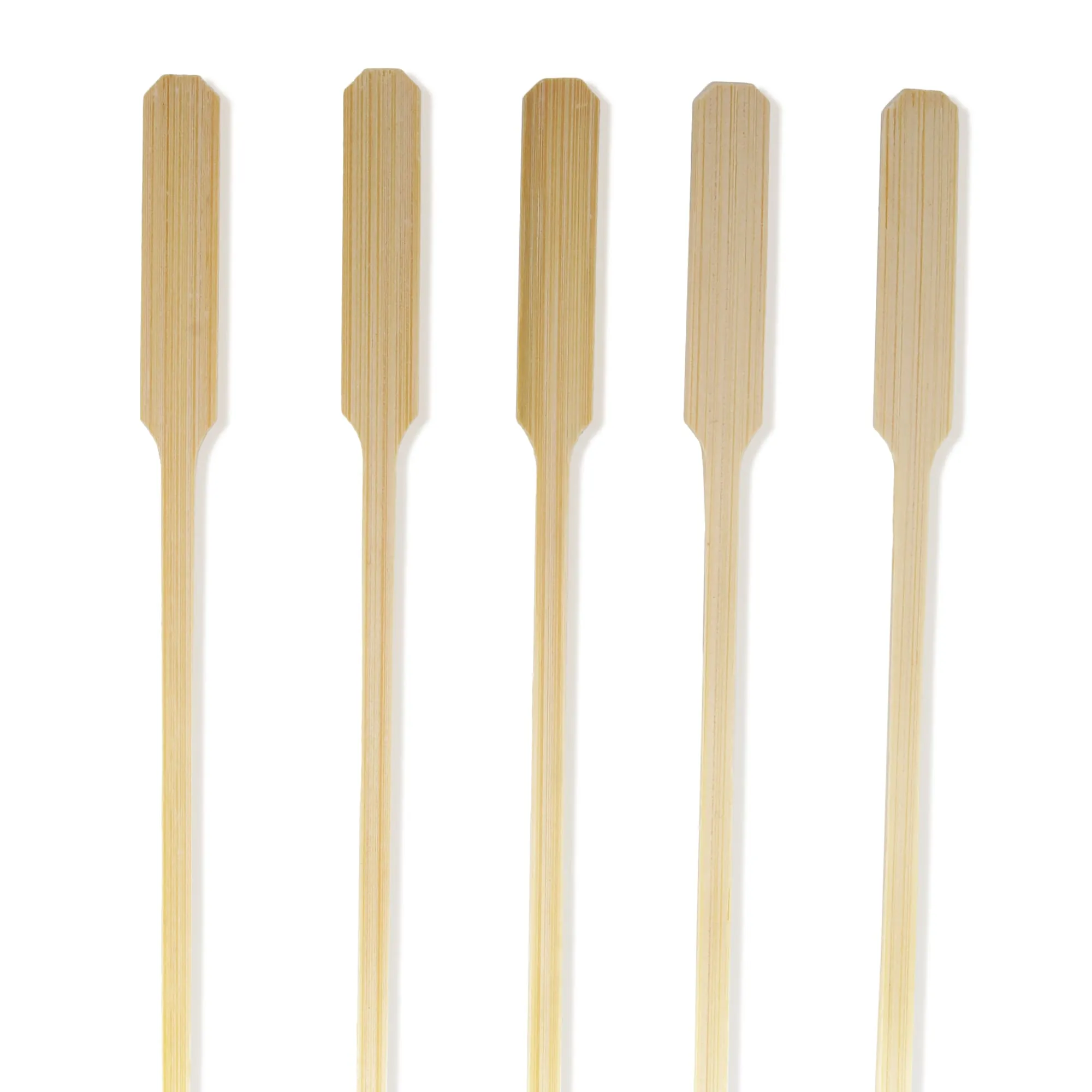 Premium Bamboo Arrow Skewers Picks - Natural Finish