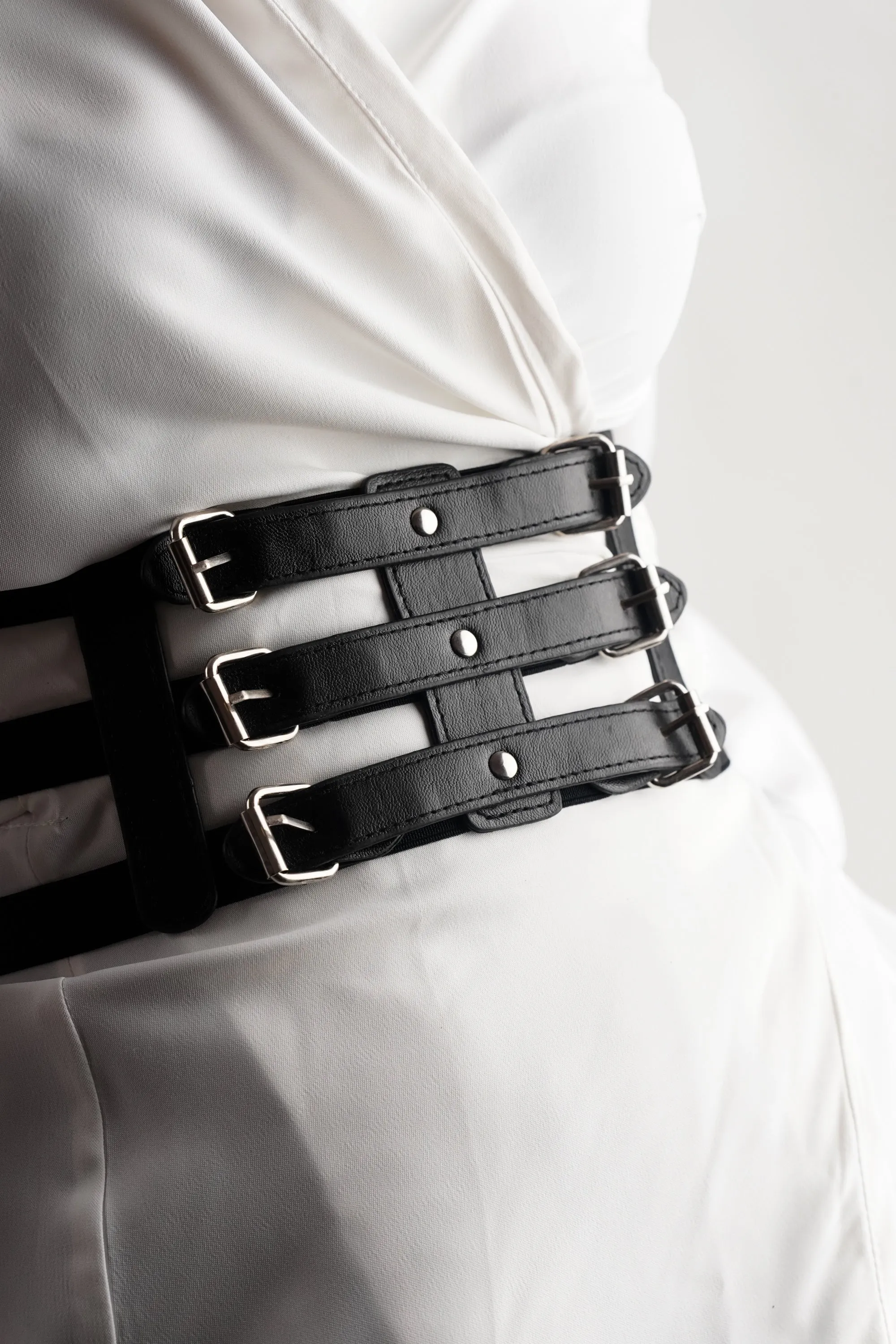 Punk Triplet Buckle Belt