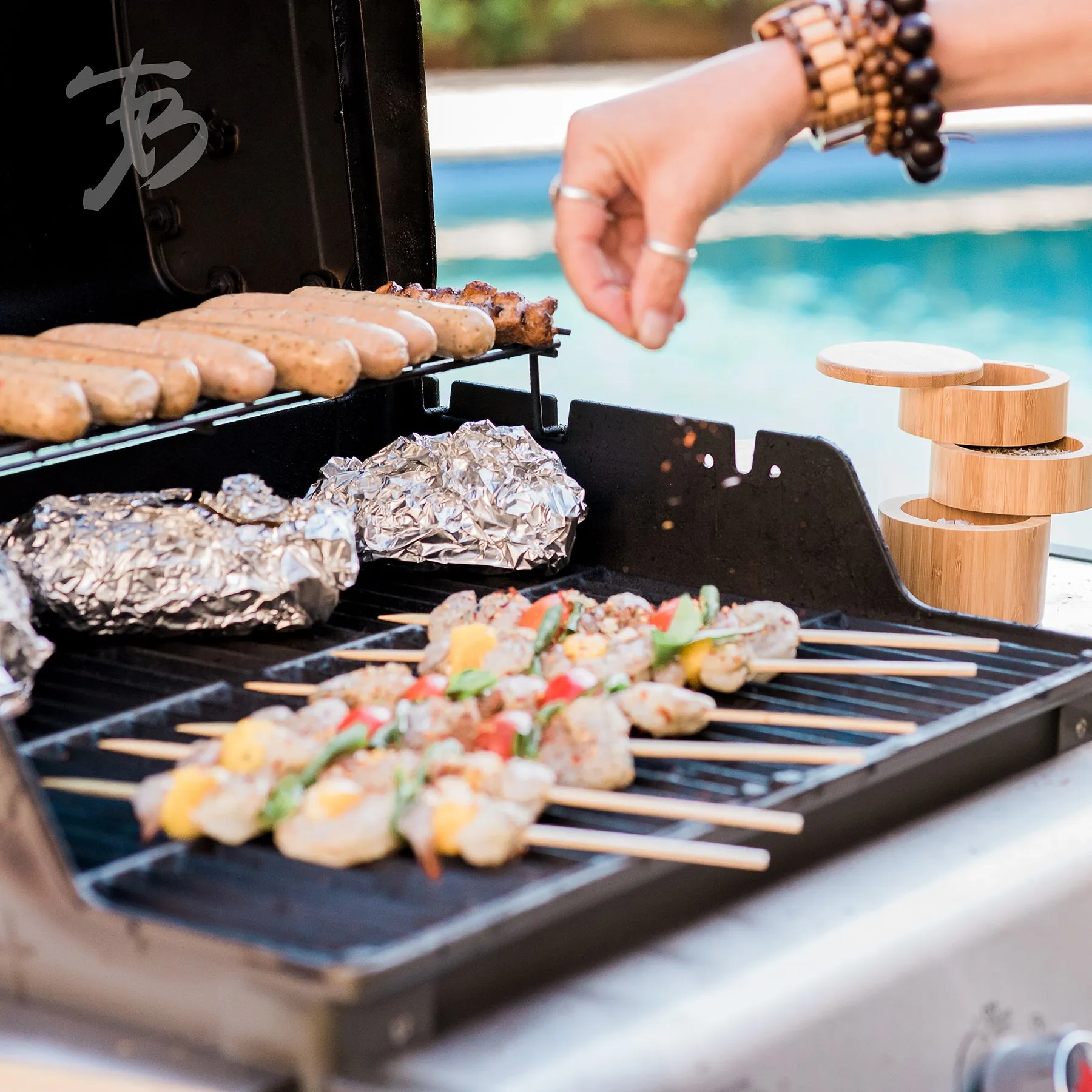 Reusable Flat Skewers Set 50