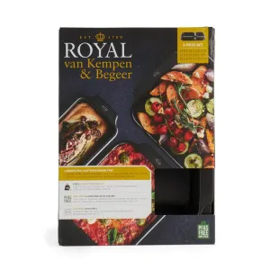 Royal Rectangular Bakeware 3pc
