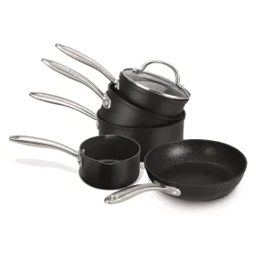 Scratch Guard Non Stick 4 Piece Pan Set   Free Milk Pan