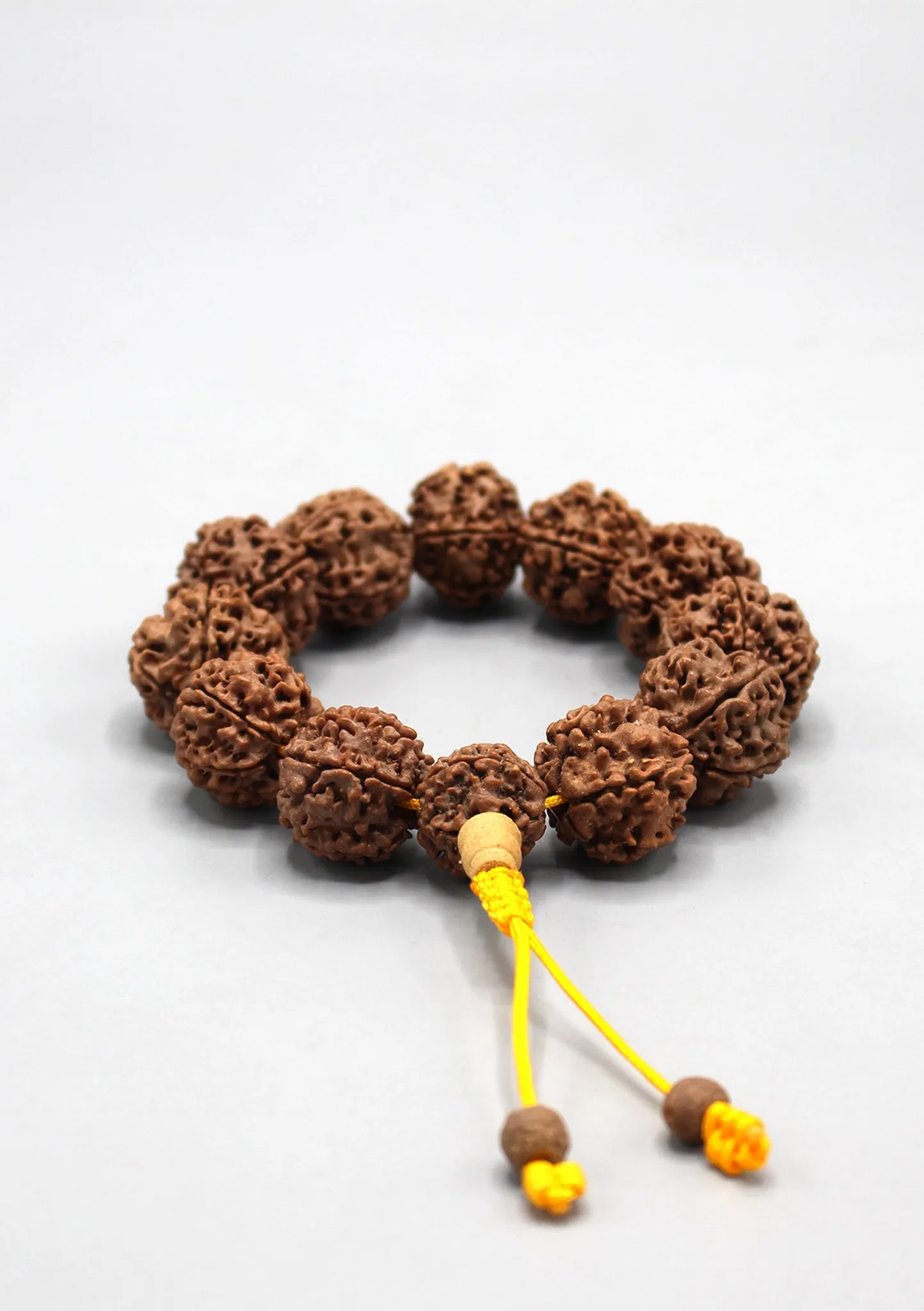 Shiva Rudraksha Large Beads Wrist Mala
