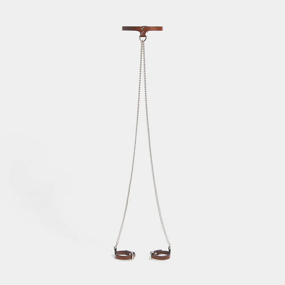 SLIM CHAIN COLLAR & CUFFS