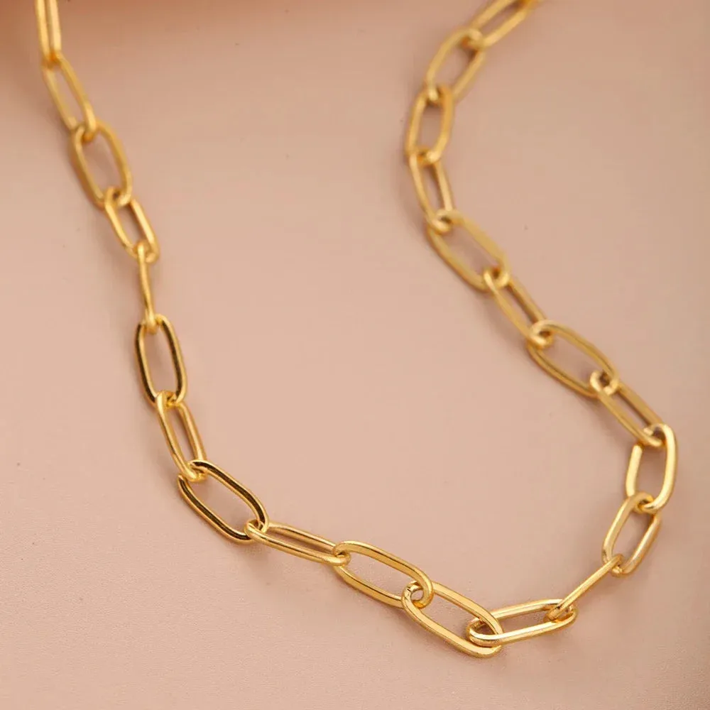 Stainless Steel Jewelry Choker Women's Necklace Trendy Gift