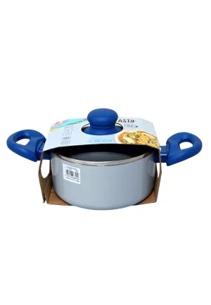 Tasty Non-stick Cookpot with Glass Lid & Oil Dosage System