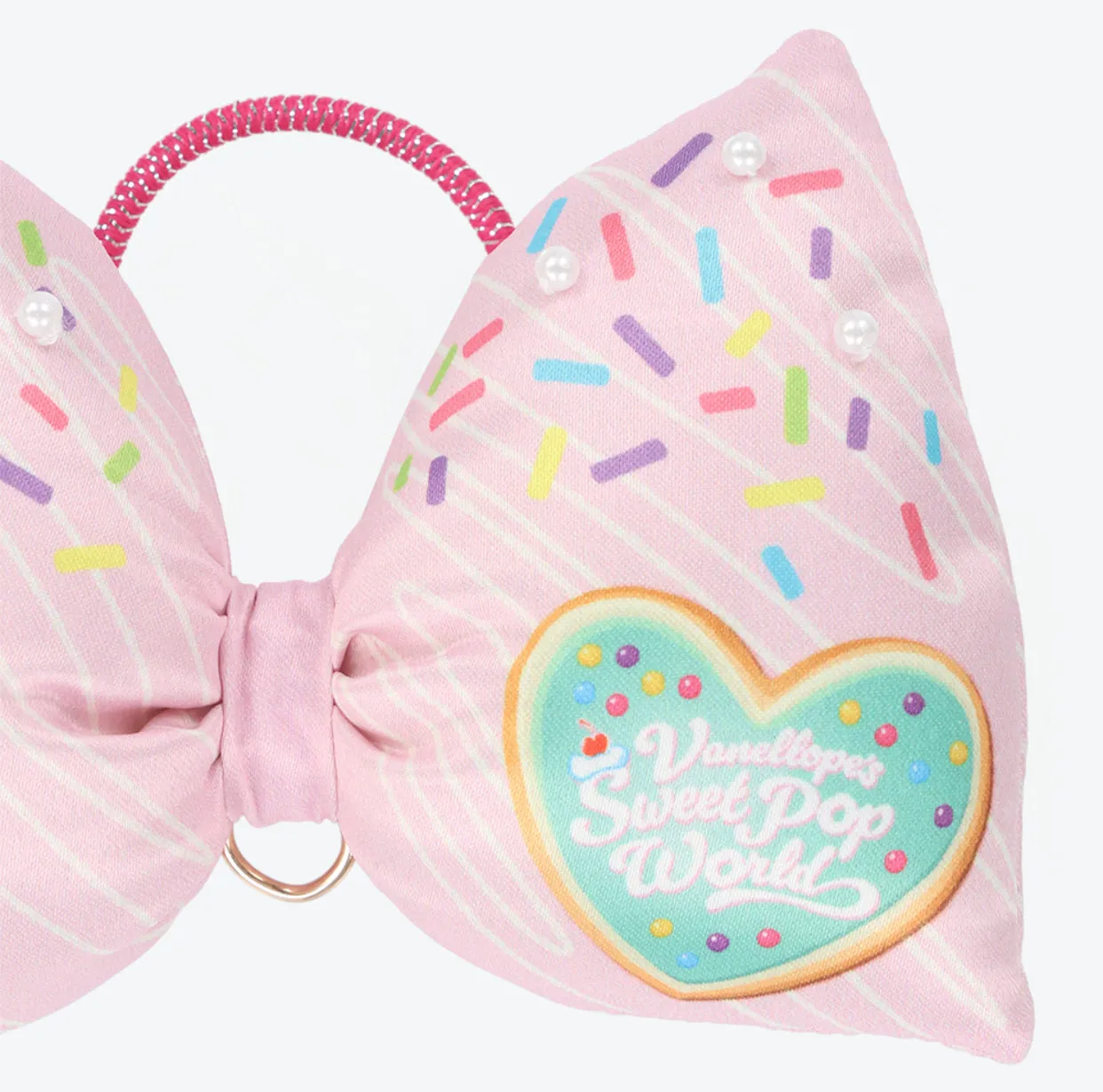 TDR - Vanellope's Sweets Pop World Collection x Hair Tie Color: Pink (Release Date: Jan 14, 2025)