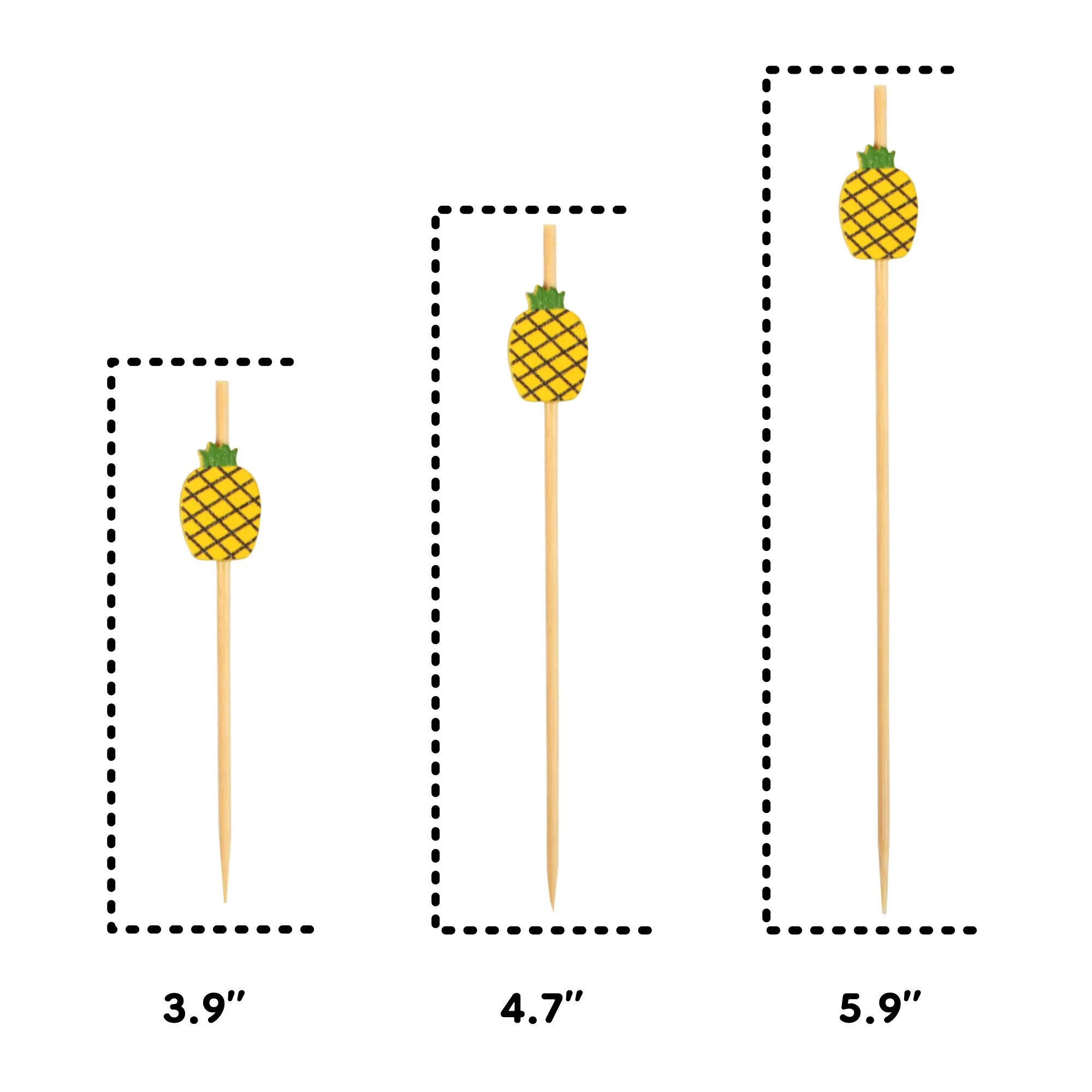 Tropical Fruits Cocktail Picks
