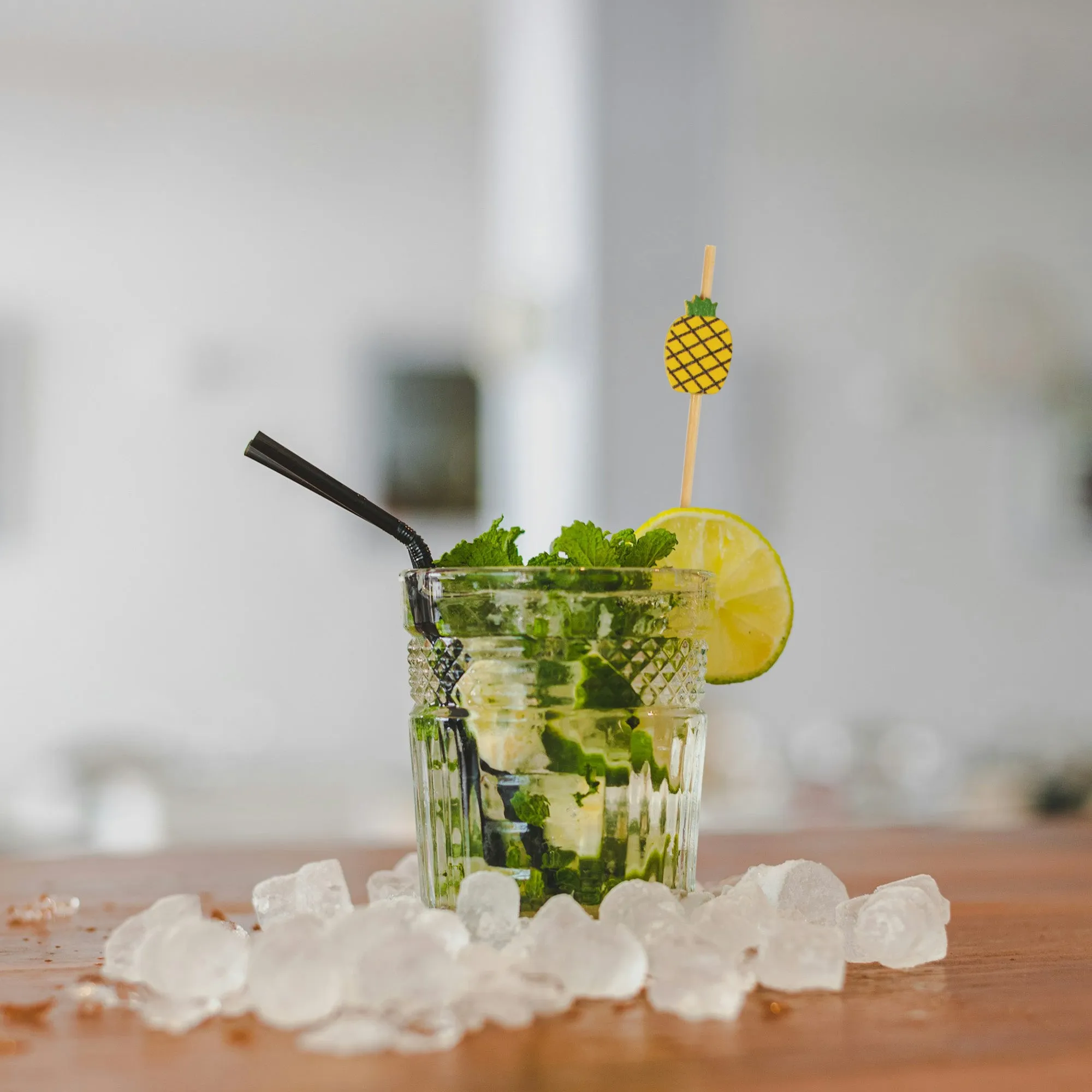 Tropical Fruits Cocktail Picks