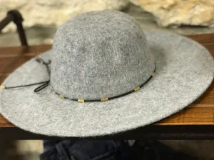 Wool Large Brim Hat
